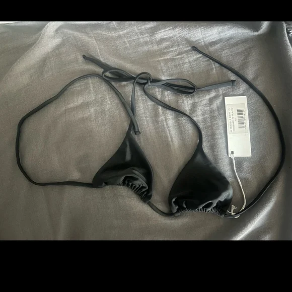 CSB Black Triangle Bikini Top and Cheeky Thong Set - Picture 4 of 8